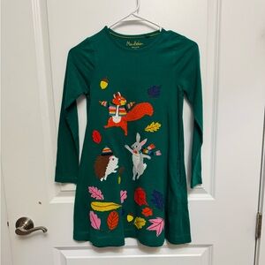 Mini Boden Hunter grew Long Sleeve dress